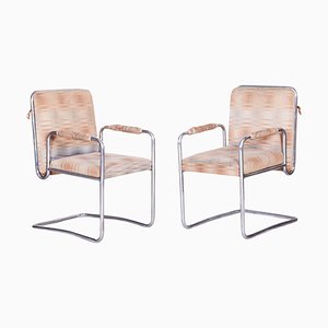 Set of Bauhaus Armchairs by Karel E. Ort for Hynek Gottwald, Czechia, 1930s