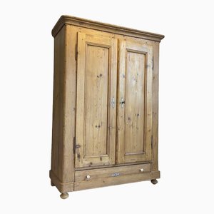 Biedermeier Farmer Cabinet in Wood