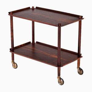 Table Plateau en Palissandre par Poul Hundevad pour Vamdrup, Danemark, 1960s