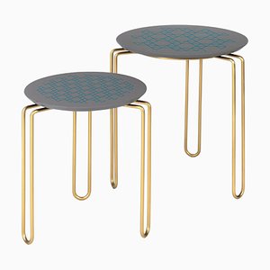 Caleido Coffee Table by Mentemano, Set of 2
