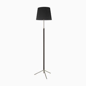 Lampadaire Pie De Salón G3 Noir et Chrome par Jaume Sans