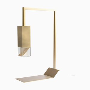 Brass Table Lamp Two 02 Revamp Edition by Formaminima