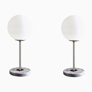 Papyrus Brass Table Lamps 06 by Magic Circus Editions, Set of 2