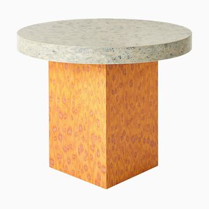 Table d'Appoint Ronde Bold Osis avec Piètement Triangle par Llot Llov