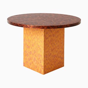 Round Slim Osis Triangle Base Side Table by Llot Llov