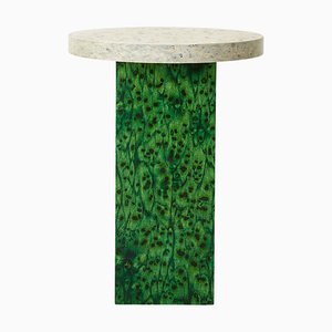 Round Bold Osis Rectangle Base Side Table by Llot Llov