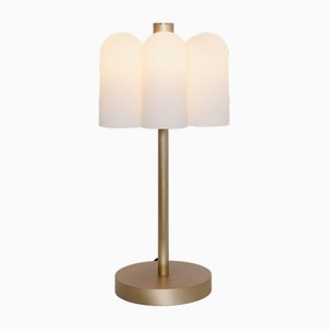 Odyssey 6 Brass Table Lamp by Schwung