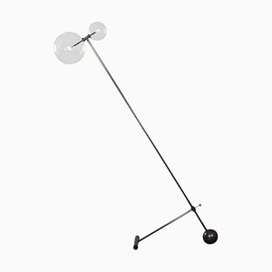 Zosia Black Gunmetal Floor Lamp by Schwung