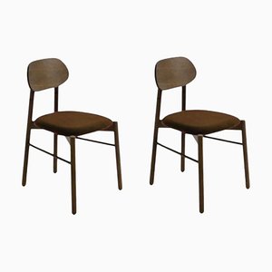 Set of Bokken Upholstered Chairs Caneletto Visione by Colé Italia