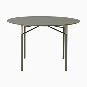 Affinity Round Dining Table Light Green by Warm Nordic