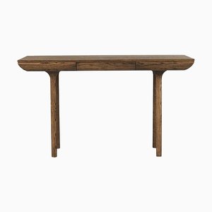 Rúna Smoked Oak Desk by Warm Nordic