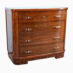 Art Deco Chest of Drawers in Rosewood, 1930s