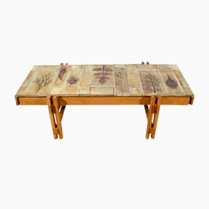 Roger Capron round coffee table 1