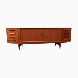 Credenza grande Mid-Century in teak di Johannes Andersen per Uldum Furniture Factory, anni '60