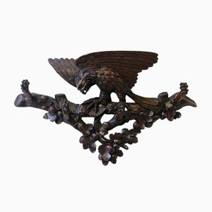 19th Century Swiss Black Forest Coat Rack