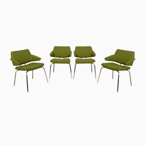 Mid-Century Conference Armchairs by Jacob Jensen for Duba, 1960s, Set of 4