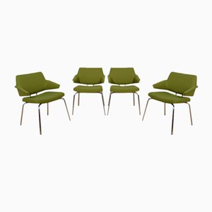 Mid-Century Konferenzsessel von Jacob Jensen für Duba, 1960er, 4er Set