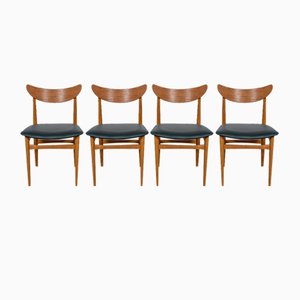 Mid-Century Danish Dining Chairs, 1960s, Set of 4