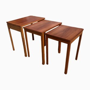 Tables Basses Gigognes McIntosh Mid-Century, Set de 3