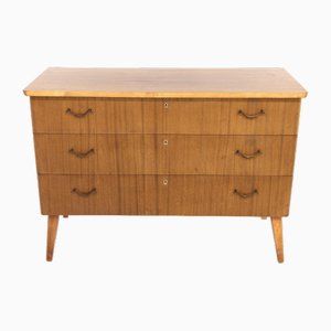 Scandinavian Mahogany Chest of Draweres, Sweden, 1950s