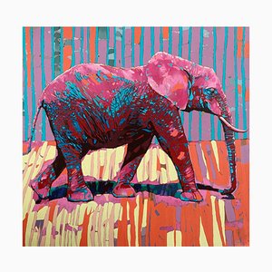 Rafal Gadowski, An Elephant 02, 2023, Oil & Canvas