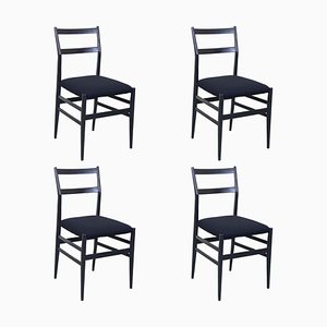 Leggera Chairs by Gio Ponti for Cassina, 1950s, Set of 4