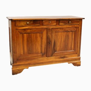 Credenza Luigi Filippo in noce, XIX secolo