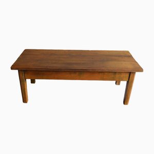 Table Basse Antique en Chêne