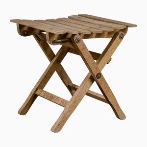 Petit Tabouret avec Bois Pliable de Fratelli Reguitti