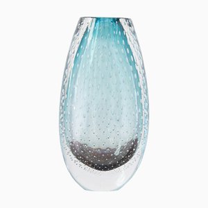 Summersed Water-Pulled Murano Glass Vase from Nasonmoretti, Italy