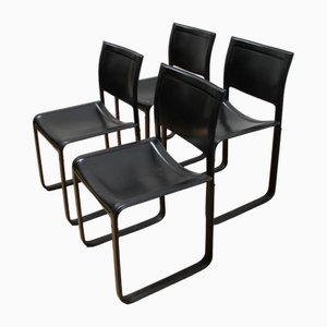 Stühle von Tito Agnoli für Matteo Grassi, 4 . Set