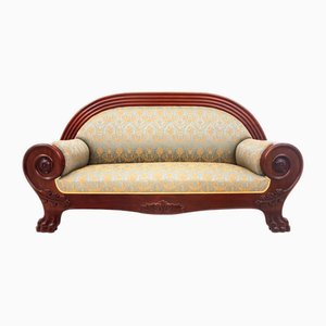 Biedermeier Sofa aus Mahagoni, 1850er