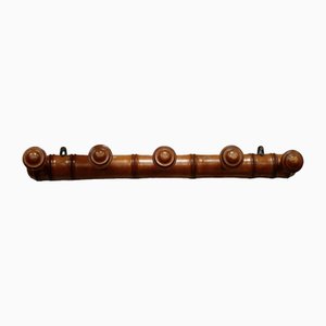 Antique Faux Bamboo Coat Rack, 1910s