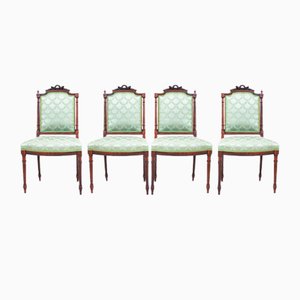 Rococo Style Chairs, France, Set of 4