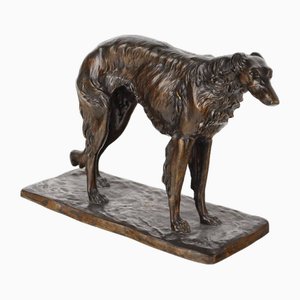 Greyhound Figure in Bronze