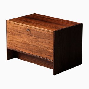 Barschrank aus Palisander, 1960er