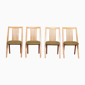 Vintage Chairs in Beech and Teak from Karlson & Sons, Sweden, 1960s