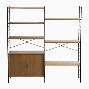 2-Bay Shelving System in Birch from WHB, Germany, 1960s