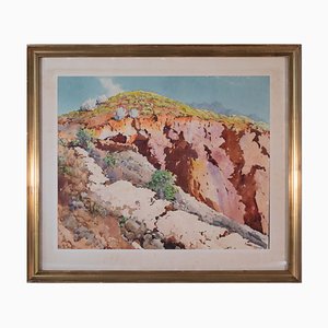 Estudio de montaña, años 20, óleo sobre lienzo