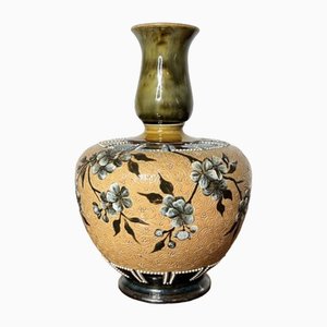 Antique Vase by Eliza Simmance for Doulton Lambeth, 1880s