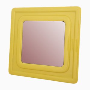 Space Age Square Model 2001 Mirror from Salc Cantù, Italy, 1970s