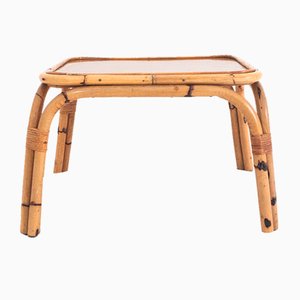 Rectangular Table in Bamboo, Italy, 1970s