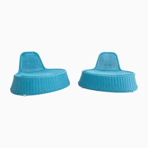 Poltrone da esterno in vimini sintetico di Ikea, 2007