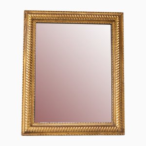 Espejo francés dorado, siglo XIX