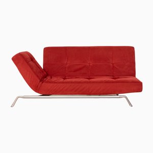 Smala 3-Seater Sofa in Red Fabric with Manual Sleep Function from Ligne Roset