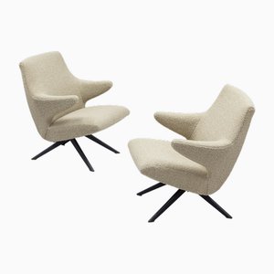 Set of Lounge Chairs by Bengt Ruda for Nordiska Kompaniet, 1950s