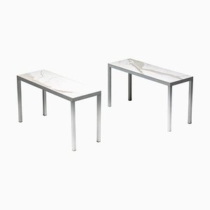 Konsolentisch aus Carrara Marmor von Philippe Starck, 1990er