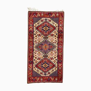 Vintage French Shiraz Style Knotted Rug, 1940s