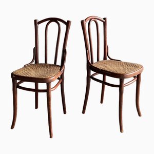 Sedie da bistrò vintage di Thonet, set di 2