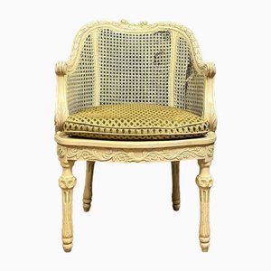 Fauteuil Louis XVI en Bois Laqué